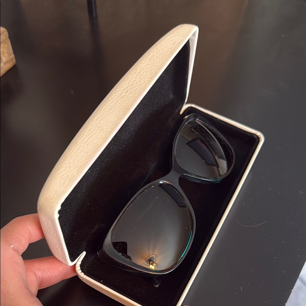 Black Sunglasses with Case